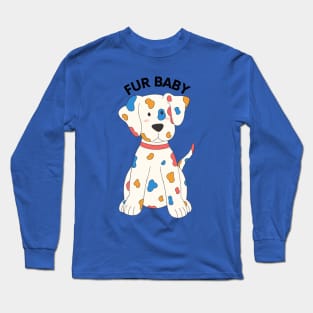 Spotty Fur Baby  Lover Long Sleeve T-Shirt